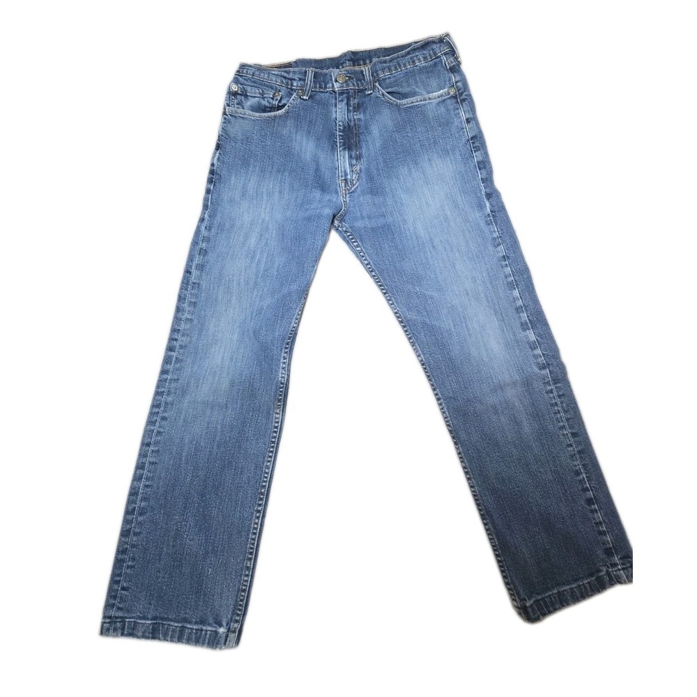 Levis 559 Jeans Mens 34x30 Medium Wash Blue Relaxed Straight Denim 34 x 30